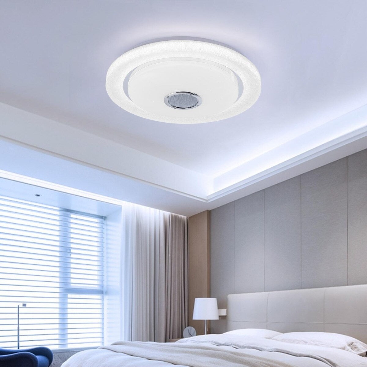 36W LED Music Ceiling Light With Bluetooth Speaker For Kids Room Bedroom