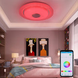 36W LED Music Ceiling Light With Bluetooth Speaker For Kids Room Bedroom