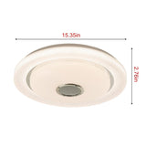 36W LED Music Ceiling Light With Bluetooth Speaker For Kids Room Bedroom