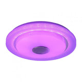 36W LED Music Ceiling Light With Bluetooth Speaker For Kids Room Bedroom