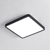 36 Watts Square Ultra-thin Selectable LED Flush Mount Ceiling Light for Dining Room Living Room Bedroom Kitchen - 11.81
