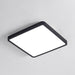 36 Watts Square Ultra-thin Selectable LED Flush Mount Ceiling Light for Dining Room Living Room Bedroom Kitchen - 11.81