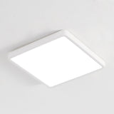 36 Watts Square Ultra-thin Selectable LED Flush Mount Ceiling Light for Dining Room Living Room Bedroom Kitchen - 11.81
