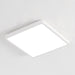 36 Watts Square Ultra-thin Selectable LED Flush Mount Ceiling Light for Dining Room Living Room Bedroom Kitchen - 11.81