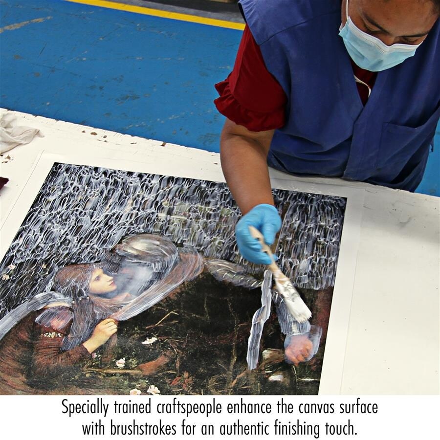 Design Toscano The Torn Hat, 1820: Canvas Replica Painting: Grande