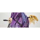 36" Animated Hanging Witch w/ Kicking Legs