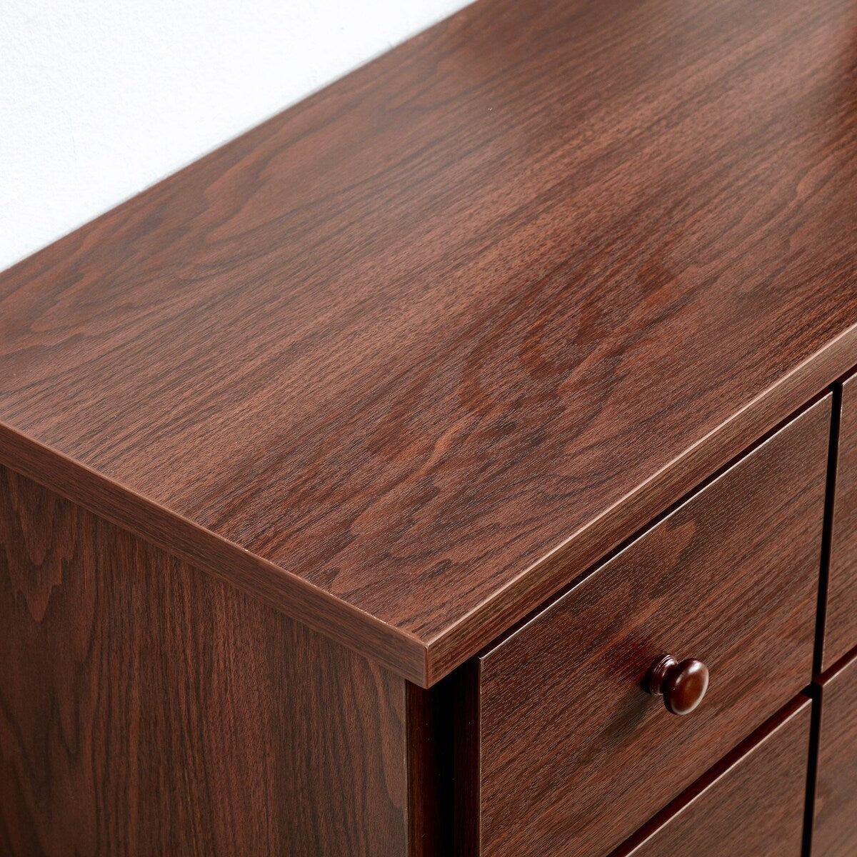Mid-Century Wood Buffet Storage Sideboard TV Console, 77" x 14" x 36"