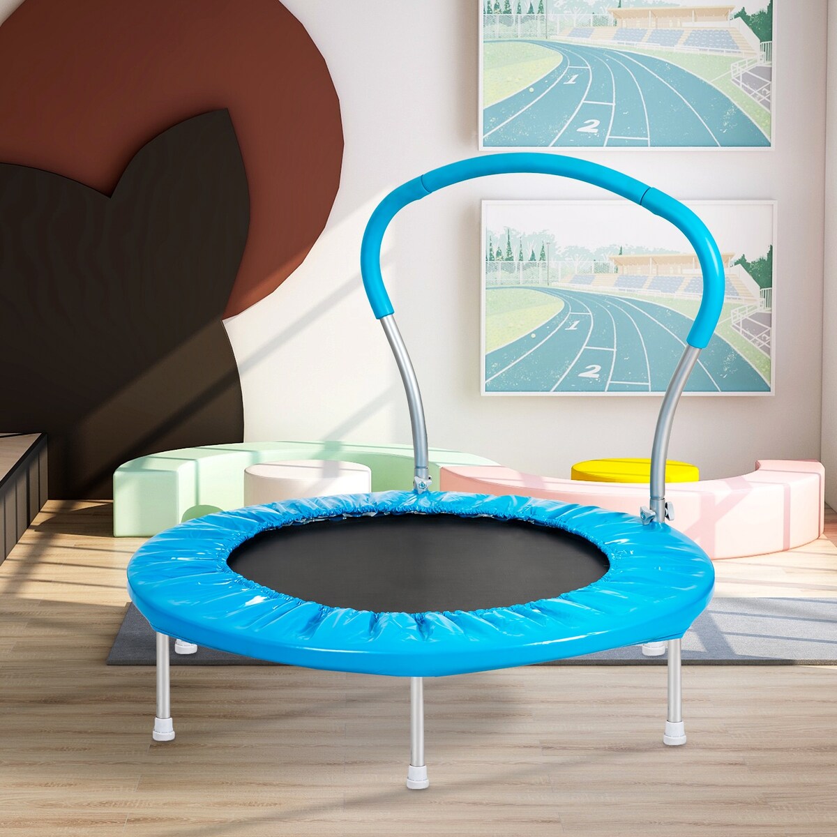36" Trampoline With Handle