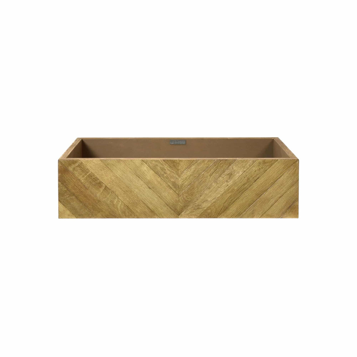 36" Vintner's Reclaimed Wood Floating Vanity (Base Only)