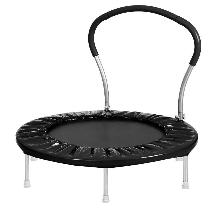 36" trampoline with handle(bl)-metal,for Kids,Mini trampoline