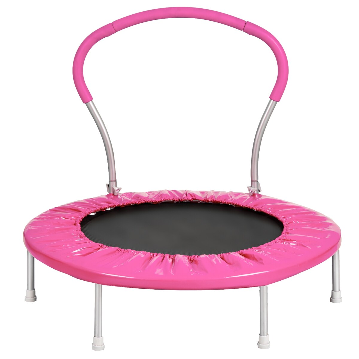 36" trampoline with handle(bl)-metal,for Kids,Mini trampoline