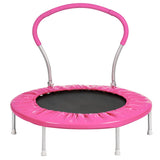 36" trampoline with handle(bl)-metal,for Kids,Mini trampoline