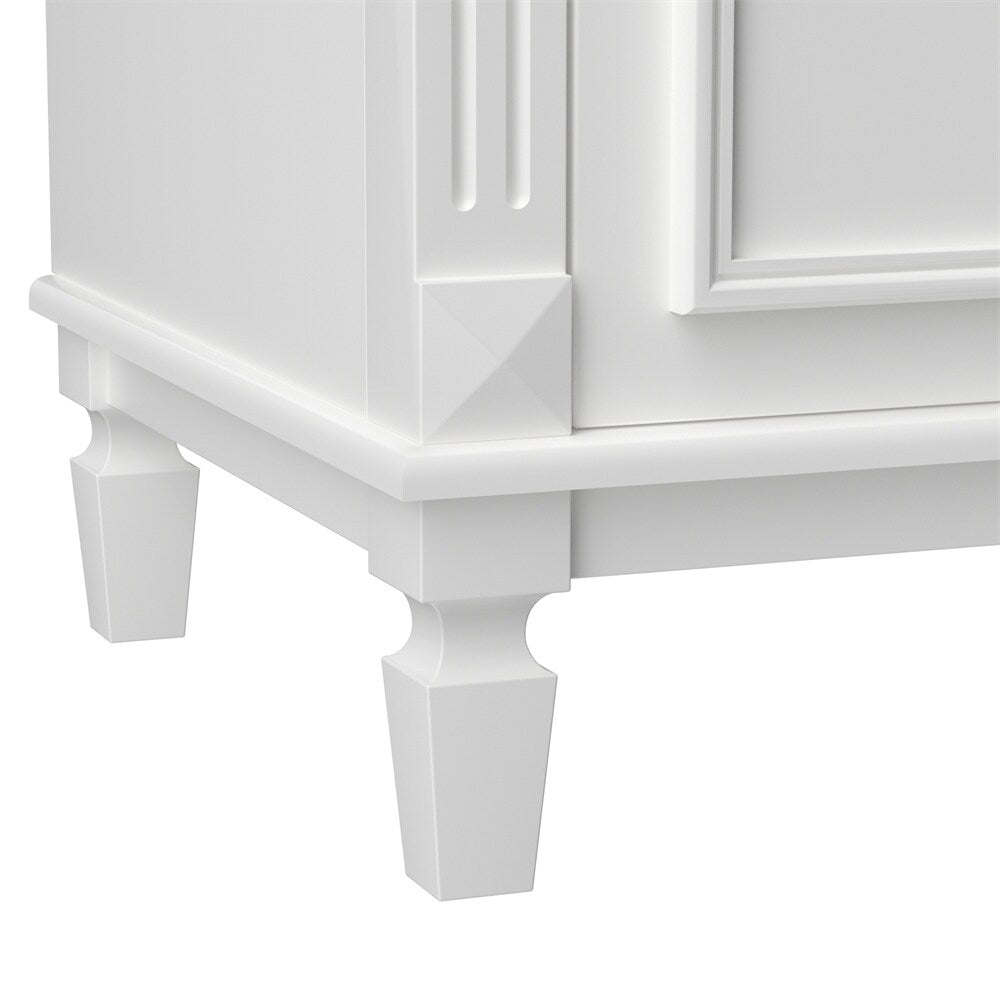 36"Modern Bathroom Vanity with Top Sink and Storage