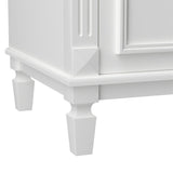 36"Modern Bathroom Vanity with Top Sink and Storage
