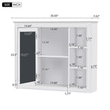 36'' Bathroom Vanity with Medicine Cabinet,Mirror Cabinet,3 PCS