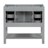 36'' Bathroom Vanity without Sink,with 2 Soft Closing Doors and 6 Drawers