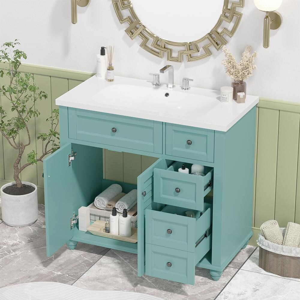 36'' Free Standing Bathroom Vanity with Undermount Sink
