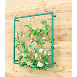 36'' H x 36'' W Wall Mounted Steel Lattice Panel Trellis - 2pc