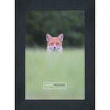 36x16 Contemporary Black Complete Wood Panoramic Frame with UV Acrylic, Foam Board Backing, & Hardware