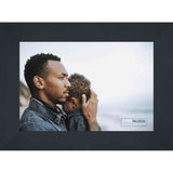36x16 Contemporary Black Complete Wood Panoramic Frame with UV Acrylic, Foam Board Backing, & Hardware