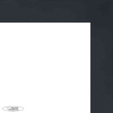 36x16 Contemporary Black Complete Wood Panoramic Frame with UV Acrylic, Foam Board Backing, & Hardware