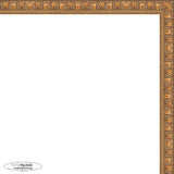 36x16 Ornate Antique Gold Complete Wood Panoramic Frame with UV Acrylic, Foam Board Backing, & Hardware