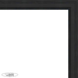 36x24 Traditional Black Complete Wood Picture Frame with UV Acrylic, Foam Board Backing, & Hardware