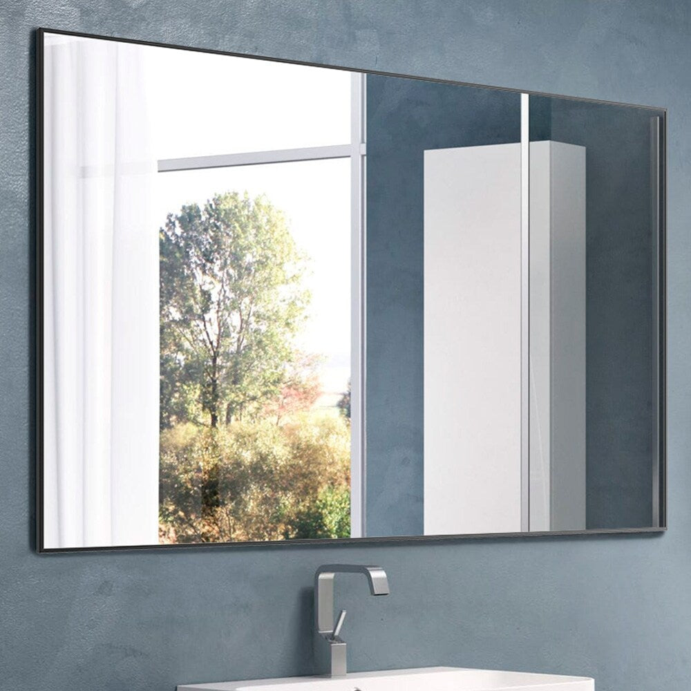 36x26 inches Aluminum Horizontal Hanging Decorative Wall Mirrors