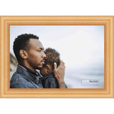 36x30 Contemporary Gold Complete Wood Picture Frame with UV Acrylic, Foam Board Backing, & Hardware