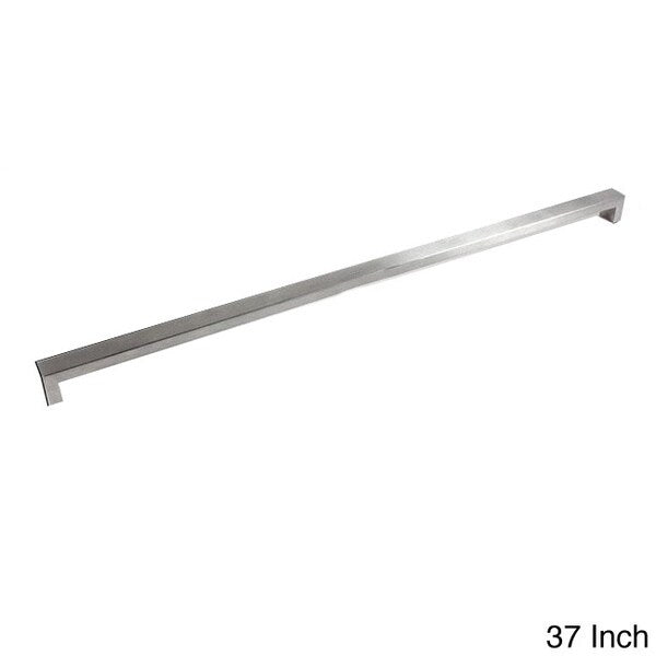 Contemporary Stainless Steel Bold Design Cabinet Bar Pull Handle (Set of 15)
