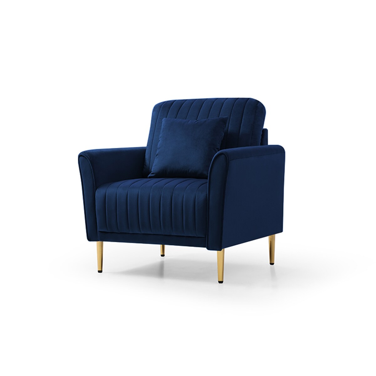 37" Single Sofa with Ottoman Set for Living Room Bedroom