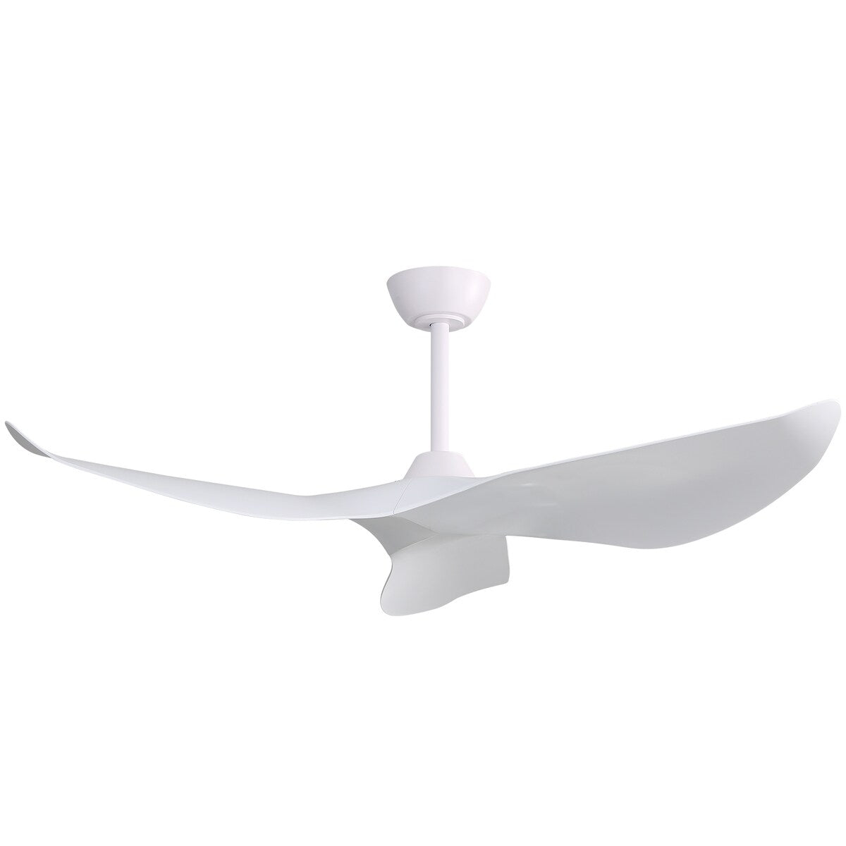 38" Modern Ceiling Fan without Lights, Remote Control and DC Motor - N/A