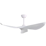 38" Modern Ceiling Fan without Lights, Remote Control and DC Motor - N/A
