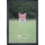 38x20 Traditional Black Complete Wood Picture Frame with UV Acrylic, Foam Board Backing, & Hardware