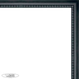 38x20 Traditional Black Complete Wood Picture Frame with UV Acrylic, Foam Board Backing, & Hardware