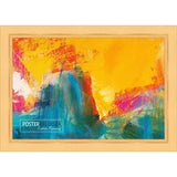 38x26 Gold Shadowbox Frame - Interior Size 38x26 by 1.25 In Deep - Gold Frame Made to Display Items Up To 1.25 In Deep