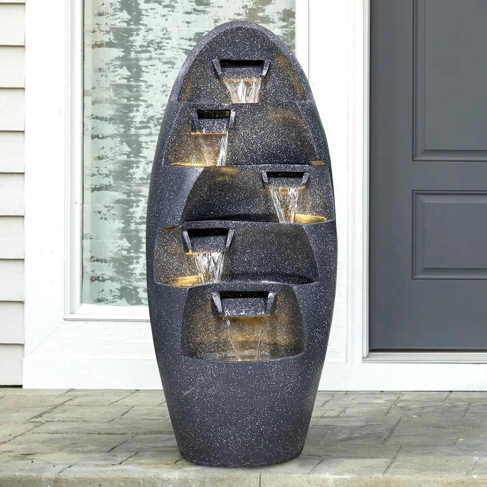 39.3-in Water Fountains Outdoor for Garden, Patio, Backyard and Deck