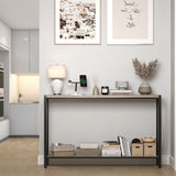 39.4" Behind Couch Table, Narrow Sofa Table