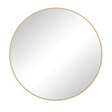 39" Wall Mounted Circular Mirror