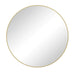 39" Wall Mounted Circular Mirror