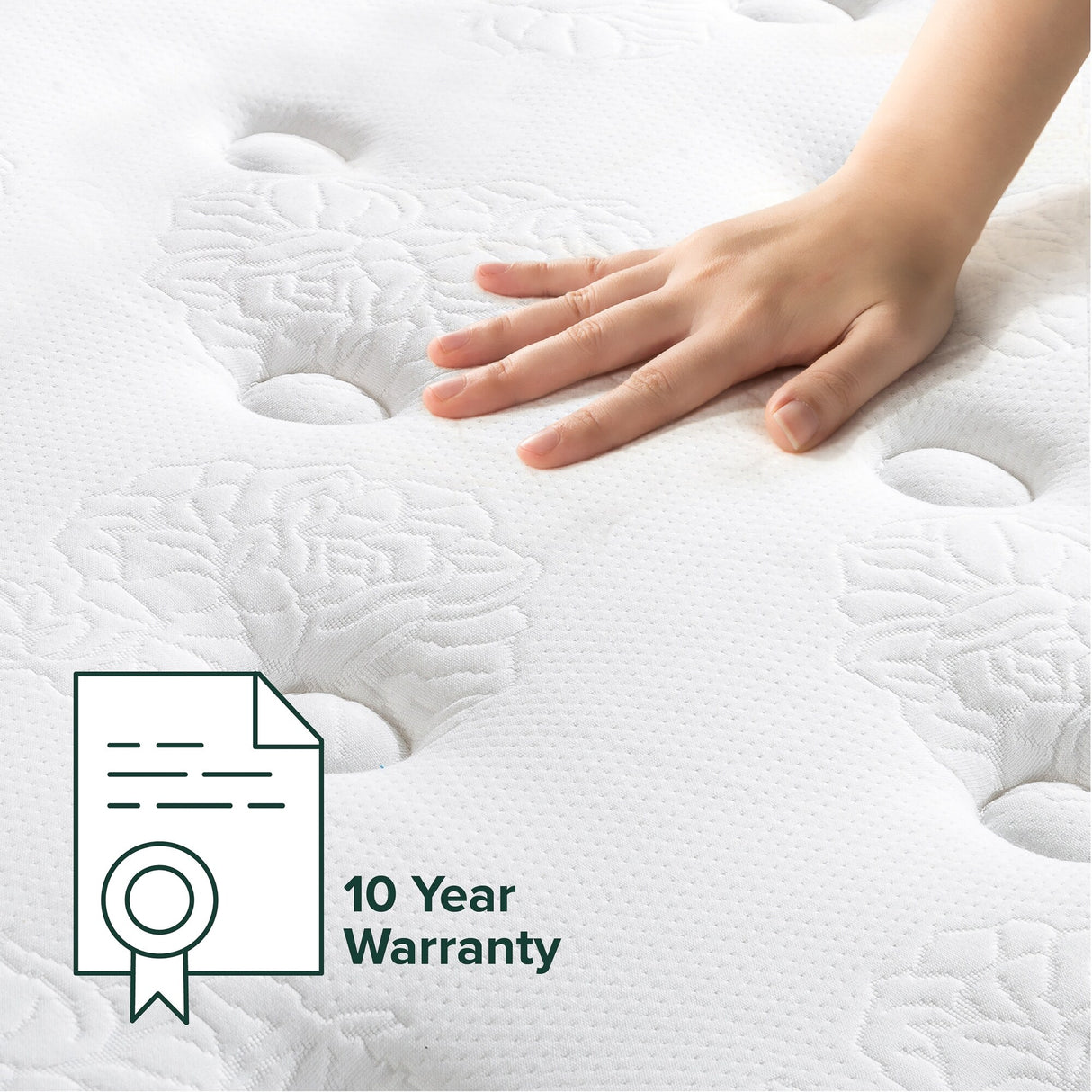 Priage by ZINUS 13 Inch Comfort Support Cooling Gel Hybrid Mattress