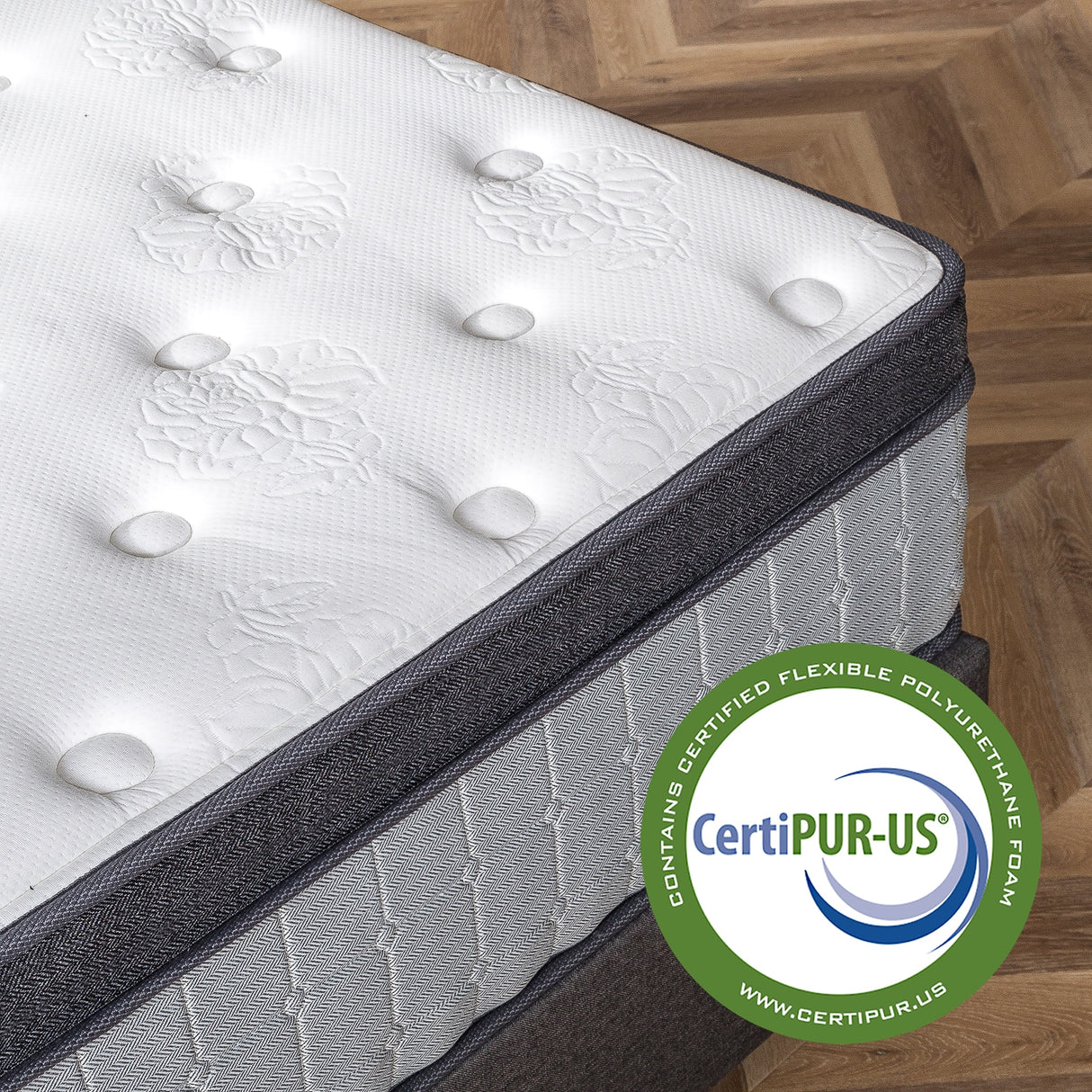 Priage by ZINUS 13 Inch Comfort Support Cooling Gel Hybrid Mattress
