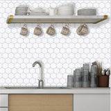 3D Peel and Stick Glossy Gel Backsplash Tile, 12"x12"/pc - 20pc