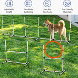 3PC Dog Agility Equipment Set, Obstacle Course Exercise for Dog