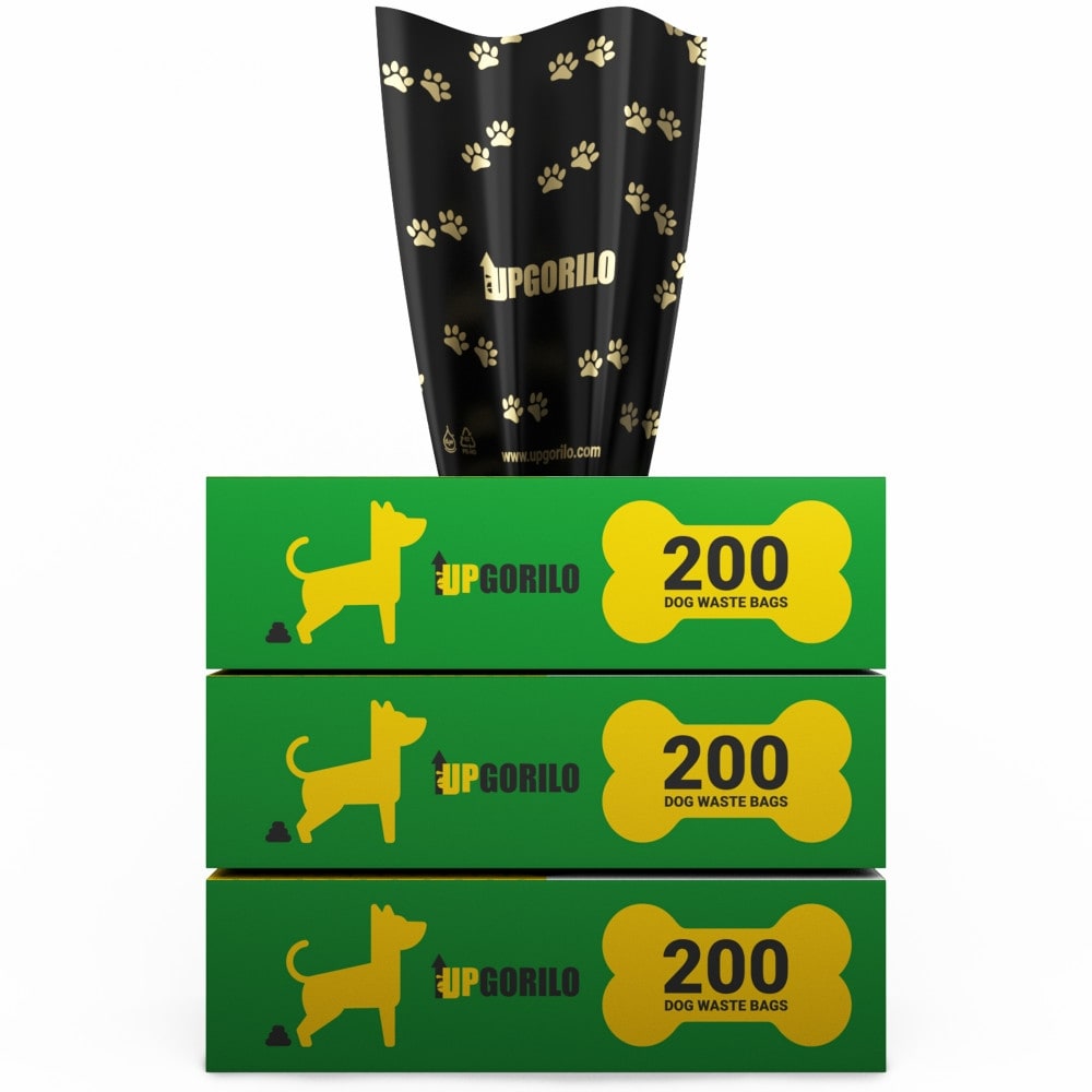 3PK 8x13 Roll Unscented Premium Pet Waste Station Bags - 600 Bags