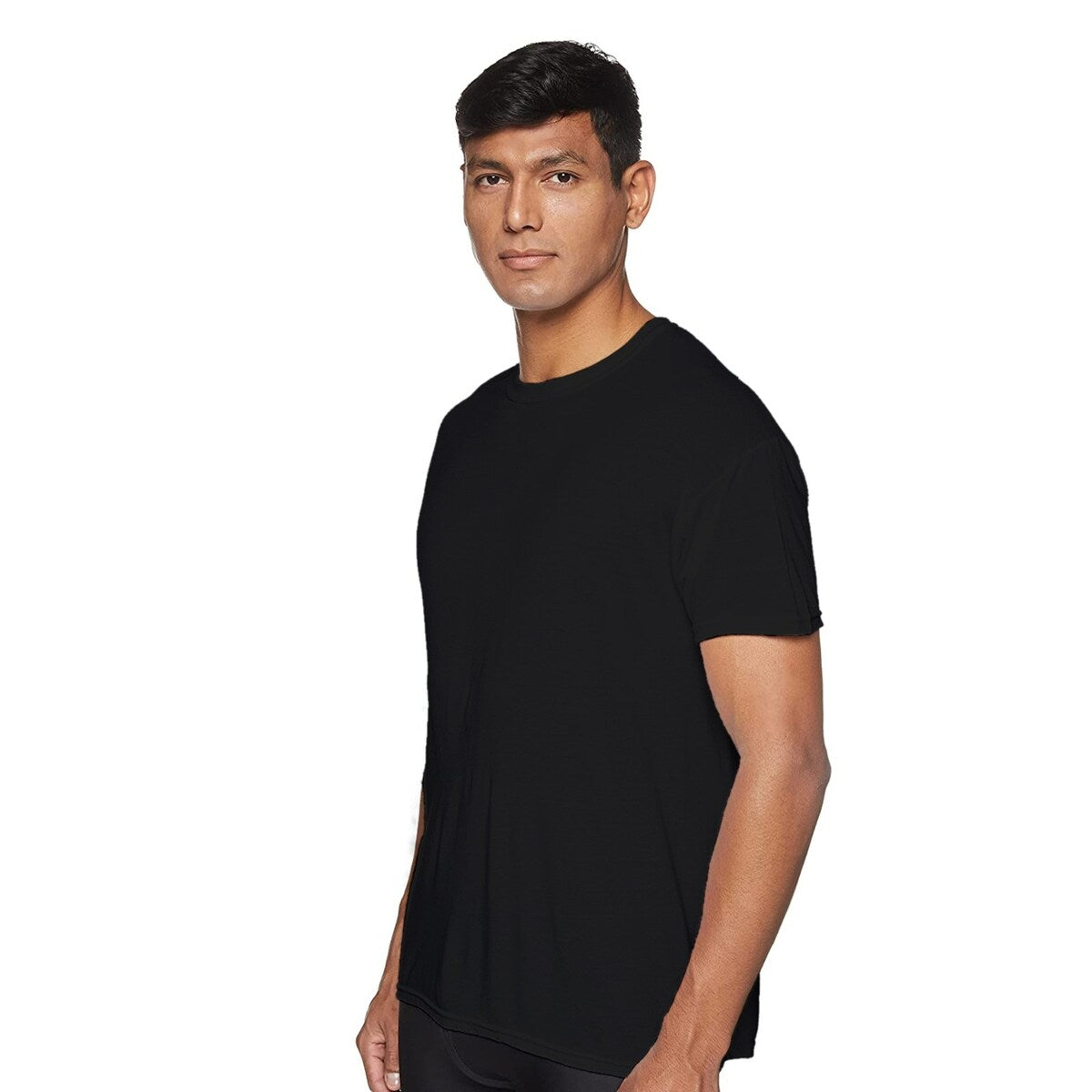 Mens Laviva Active Moisture Wicking Dry Fit Crew Neck Shirts 3Pack Multiple Colors