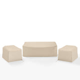 Crosley 3Pc Outdoor Furniture Cover Set