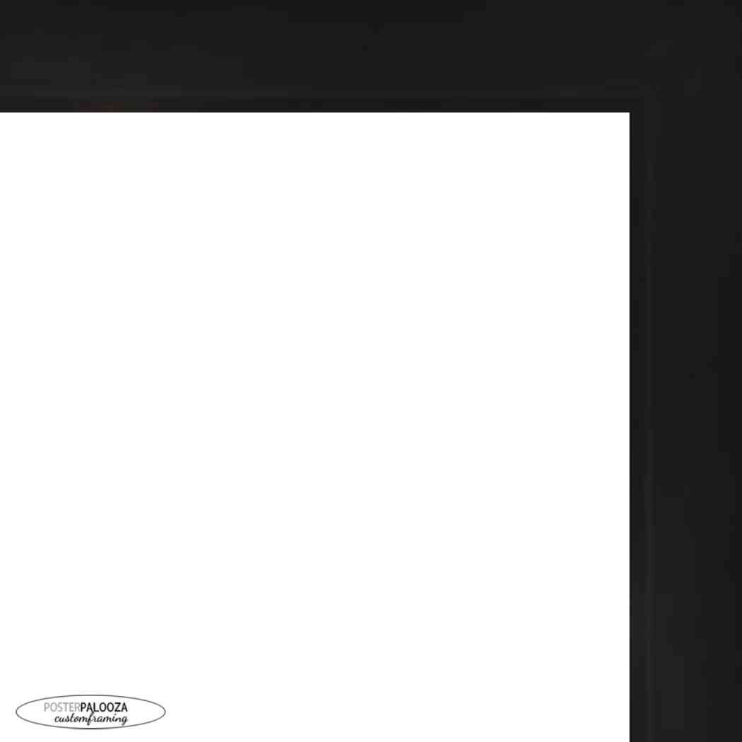 3x4 Traditional Black Complete Wood Picture Frame with UV Acrylic, Foam Board Backing, & Hardware