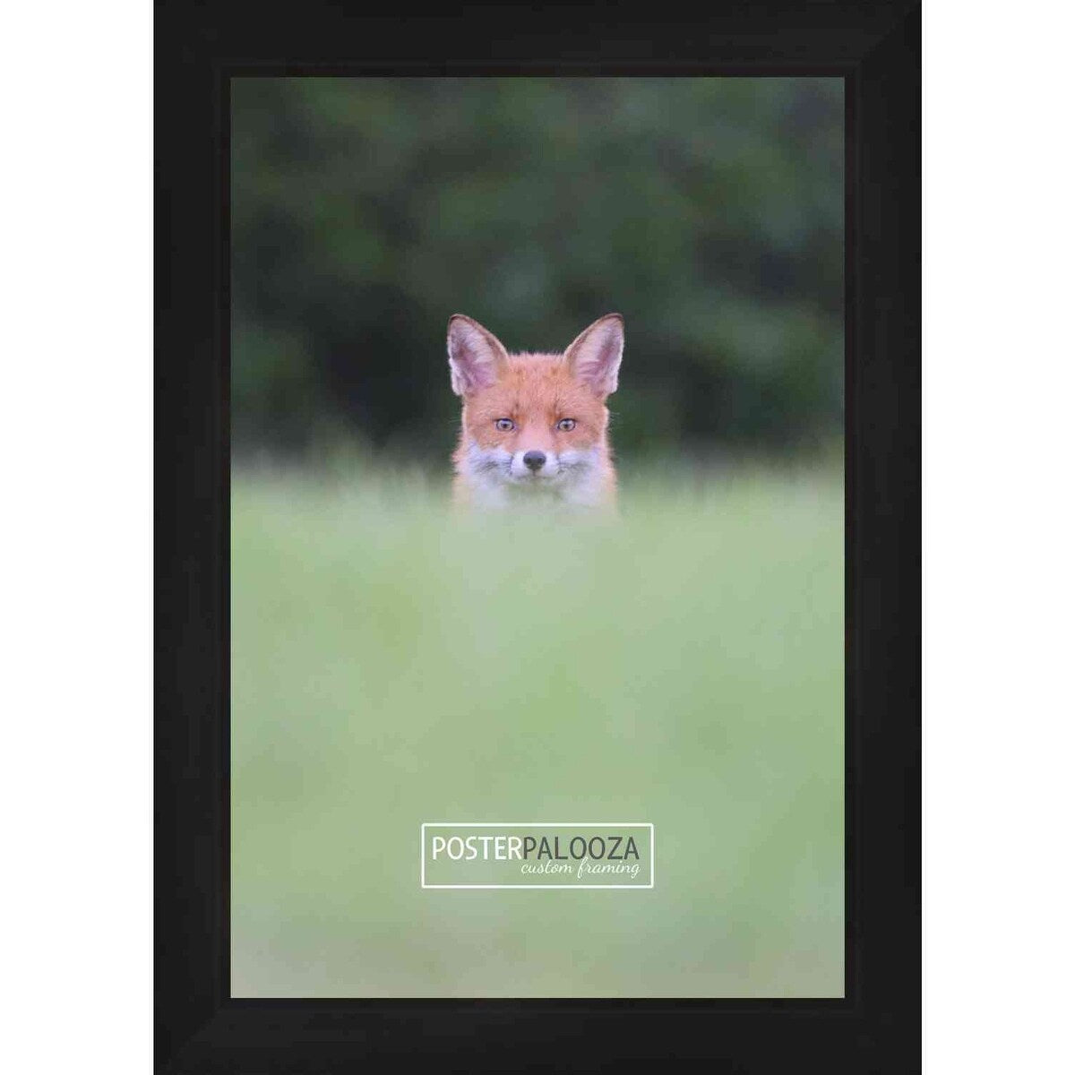 3x4 Traditional Black Complete Wood Picture Frame with UV Acrylic, Foam Board Backing, & Hardware