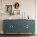 4-Door Storage Cabinet with Adjustable Shelves